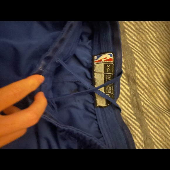 NBA nike player only NY knicks shorts XXL fit like a L-XL - Picture 2 of 4